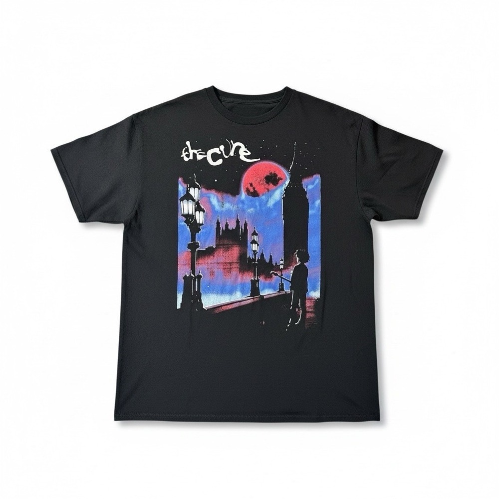 The Cure 2023 Tour T Shirt XL San Diego‎ Concert Merch Black Graphic Band Tee